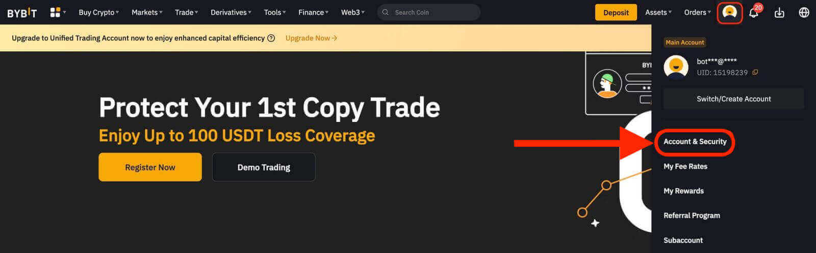 Khoebo ea Bybit: Mokhoa oa ho Trade Crypto bakeng sa ba qalang Khoebo ea Bybit: Mokhoa oa ho Trade Crypto bakeng sa ba qalang