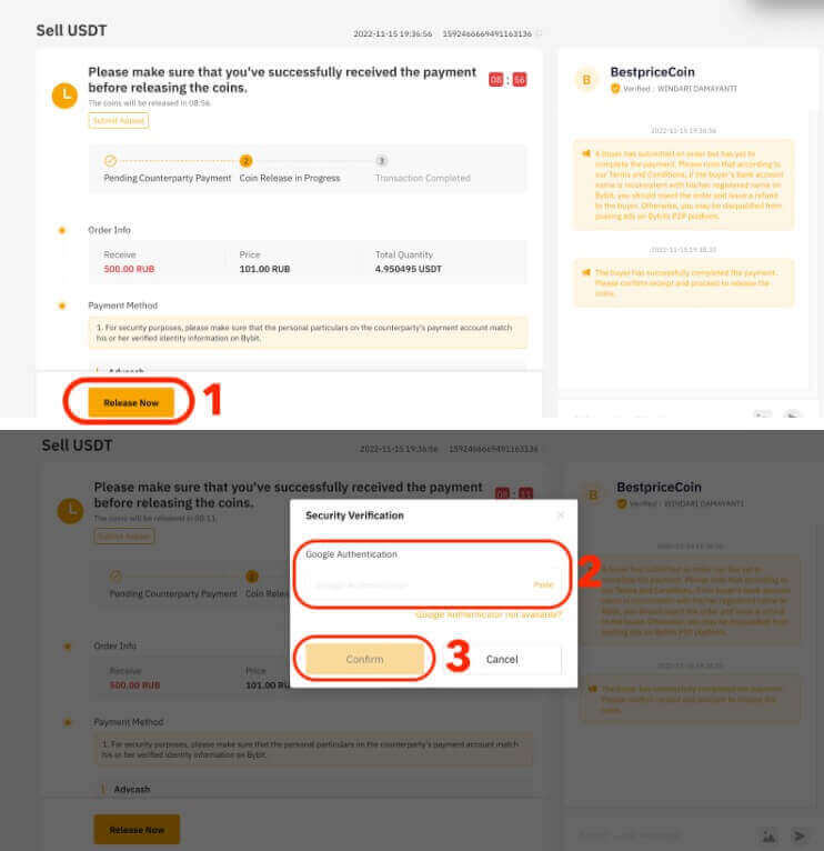 Kako dvigniti in narediti depozit na Bybit Kako dvigniti in narediti depozit na Bybit